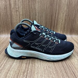 Merrell Women’s Moab Flight Trail Running Shoes Sneakers Navy Size 7.5